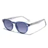 Nuevas Gafas de Sol de PC con Protección UV para Hombre con Patillas de Clip, Bisagras de Resorte 3+2, Estilo de Gama Alta, Diseño Simple, Venta al por Mayor