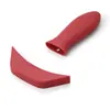 Juego de Mangos de Silicona para Ollas Esquina Redondeada Oreja de Olla Puntiaguda Chaqueta Engrosada Juego de Mangos para Ollas Juego de Clips de Silicona para Ollas de Combinación Libre