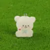 Accesorios de Resina Mixta Tridimensional Aterciopelados Llavero de Dibujos Animados Colgante de Joyería Hecho a Mano DIY Venta al por Mayor