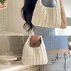 Materiales de crochet DIY estilo Libro Rojo Hecho a Mano, hilo, espigas de trigo, bolsa hecha a mano auto-fabricada, regalo para una mejor amiga