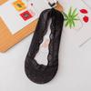 Meias de renda meias sapatilha meias femininas boca rasa invisíveis meias femininas verão finas silicone antiderrapante com meias curtas ins maré