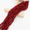 Navidad Cinta Nueva Color Sólido Hilo Dorado y Plateado Accesorios de Decoración Festiva Cinta para Árbol de Navidad Fábrica Venta al por Mayor