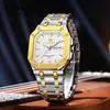 Reloj Longbo comercio exterior transfronterizo superventas reloj para hombre esfera octogonal moderno de negocios impermeable correa de acero reloj de cuarzo