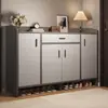 Gabinete para zapatos de entrada de casa, gabinete de almacenamiento para sala de estar, gabinete lateral para dormitorio y comedor, zapatero de varias capas para pasillo de entrada, almacenamiento para apartamentos de alquiler