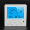 Panel de control del sistema de aire fresco, ventilador de flujo simple/doble, ajuste de tres velocidades, control remoto infrarrojo, función de temporizador