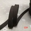 Cuerda plana hueca colorida de 1 cm de ancho, cordón trenzado de poliéster, cinta hueca de doble capa, adecuada para cordones de sombreros, cordones de zapatos y cinturillas