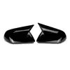 Adecuado para modelos Ford Mustang 15-20, Carcasa de espejo retrovisor modificada en forma de cuerno, Cubierta de espejo de reversa