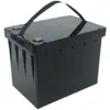 Carcasa de batería de litio desmontable 12V90AH sellada impermeable conveniente desmontaje y montaje para RV sedán