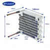 Radiador Micro Mini de Condensador de Microcanais Wave Wt Montagem de Trocador de Calor Evaporador de Dissipação de Calor Pequeno