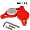 Suporte de Rastreamento Airtag para Bicicleta Capa Protetora Suporte de Posicionamento Oculto Antifurto Antiperda para Bicicleta