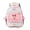 Mochila Sencilla de Jardín de Infancia Otoño 2026 con Contraste de Color, Diseño Lindo de Dibujos Animados, Ligera y Protectora para la Columna Vertebral para Niños y Niñas