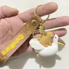 Carto Card Pibala Chaveiro Capivara Criativa Pingente de Mochila Escolar Chaveiro de Carro Crianças Bebê Máquina Pequeno Presente