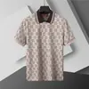 Transfronterizo [Versión Correcta] 26 Camisa Polo de Verano para Hombre de Negocios Estilo Nuevo con Cuello Campana y Mangas Cortas, Estilo Europeo y Americano, Alternativa de Comercio Exterior