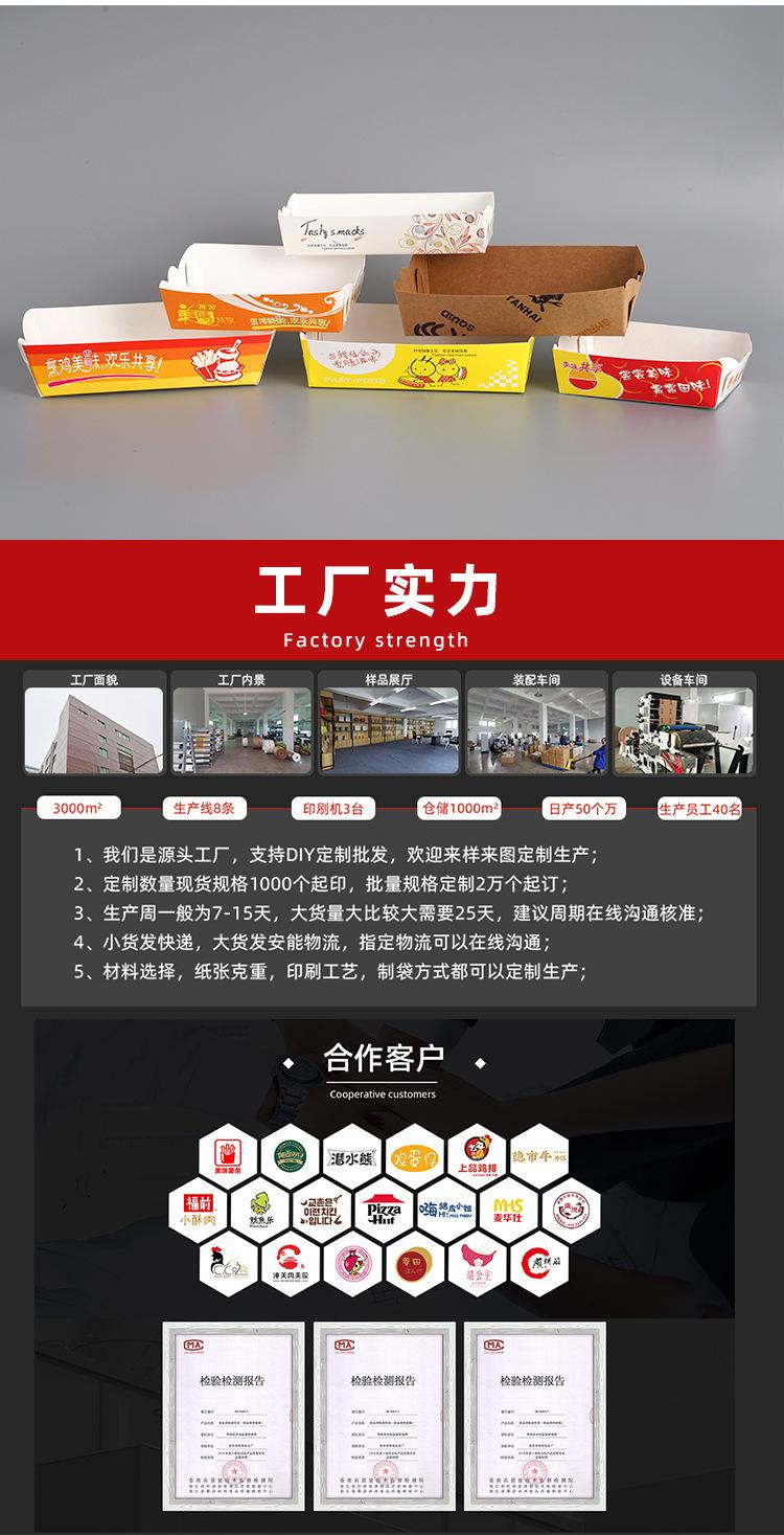 小吃炸鸡船盒详情页