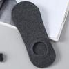 Calcetines Invisibles de Algodón Puro Color Sólido Bajos de Boca Baja Calcetines para Hombre Modernos Casuales de Negocios Absorbentes del Sudor Transpirables Venta al por Mayor Transfronteriza
