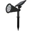 Focos Solares de Césped Coloridos Personalizados Recomendados de 7 LEDs para Exteriores, Luces de Jardín, Patio, Luces de Paisaje para el Suelo