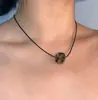 Diseño Personalizado Colección de Accesorios Color Champaña Nicho Versátil Moderno Collar con Cuentas Pulsera Viajes Diarios Combinación Versátil