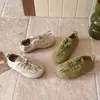 Zapatillas de ballet para niñas estilo retro, modelo primavera/otoño 2026, versátiles de suela blanda, tacón bajo plano, punta redonda, cómodos zapatos casuales para niños