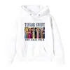 Venta Caliente de Amazon Sudadera con Capucha Casual Estampado Perimetral Taylor Swift the eras tour para Hombre y Mujer