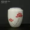 Cerámica Creativa Nuevo Jarrón de Flores para Hogar Sala de Estar Escritorio Arreglo Floral Planta de Flores Secas Potos Hidropónico Centella Pequeño Jarrón