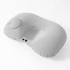 Almohada inflable en forma de U Almohada inflable tipo presión Viaje Portátil Almohada para el cuello Viaje al aire libre Regalo de actividad Almohada para el cuello Sanbao