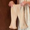 Conjunto de Ropa de Invierno para Niñas con Forro Polar, Espesor Aumentado Estilo Nuevo 2025, Chaqueta de Algodón Elegante y Cálida para Bebés Niñas, Pantalones Acampanados para Niños