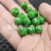 Cuentas de Jade Verdes Esmeralda de Seis Caras, Cuentas de Jade Sueltas, Cuentas de Linterna Esmeralda, Accesorios para Pulseras Multifacéticos