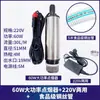 Bomba de Agua de Acero Inoxidable Bomba de Vino Autocebante Eléctrica Tubería de Agua Pequeña Doméstica 220V Varilla Sumergible
