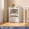 Estante de Livros Simples para Uso Doméstico, Estante de Livros de Chão para Quarto Pequeno e Espaço Estreito, Prateleira de Canto de Parede, Estante de Livros em Camadas