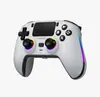 Adecuado para mando de juego Bluetooth Ps5, con luz RGB, programación de macros, cubierta magnética, compatible con mando de juego nativo de Ps5