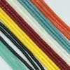 Espaciador Cilíndrico de 4x4 mm para Ropa, Tubo de Vidrio, 103 Piezas/Tira, Siete Colores Disponibles