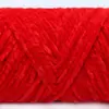 Hilo de chenilla brillante de tres cabos para tejer a crochet zapatos, hilo de lana grueso para tejer suéteres, bufandas y sombreros