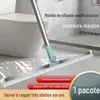 Vassoura mágica Limpador de silicone doméstico Esfregão de piso Raspagem de piso de dupla finalidade Banheiro Vaso sanitário Limpador multifuncional Esfregão