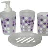 Set de Baño de Plástico Caliente para el Mercado Ruso de 4 Piezas, Set de Baño de 4 Piezas, Set de Lavado de 4 Piezas