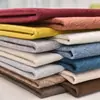 Tecido para Cortina de Veludo 100% Poliéster Estilo Simples Liso de Fábrica