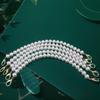 Venta al por mayor de fábrica cadena de perlas brillantes para bolso, cadena de perlas para teléfono móvil, todo tipo de regalos, accesorios que combinan con todo, Cadena de Perlas