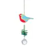 Sino de Vento para Pátio Jardim Externo Série Animais Golfinho Baleia Pássaro Pingente de Cristal Pegador de Sol Suprimento Transfronteiriço