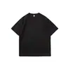 Yidao Vintage 2026 Verano Nuevo Estilo Callejero Americano Sencillo Bordado Diseño de Cuello en V Casual Holgado Unisex Manga Corta