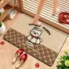 Alfombrillas de Baño Realistas de Dibujos Animados Más Vendidas de Temu Transfronterizas, Absorbentes de Agua, Antideslizantes, Alfombrillas de Piso Cuadradas Bordadas en 3D, En Stock para Dropshipping