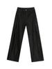 MYQ Vaqueros Rectos Simples Versátiles para Hombre Otoño Nuevo Pantalones Sueltos Moda Coreana Pantalones de Pierna Ancha