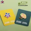 Regalos Corporativos Long Zhiyu Insignia Metálica Esmaltada Personalizada Fabricantes a Medida para Hacer Broche con Logo de Aleación de Zinc