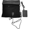 Bufanda caliente de invierno nueva transfronteriza cálida para hombres y mujeres usb directo de fábrica felpa más terciopelo doble color calefacción circunferencia