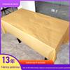 Toalha de mesa de PE transfronteiriça, adereços de atacado, à prova d'água e óleo, suprimentos para festas, decoração, layout, toalha de mesa descartável