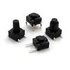 Interruptor Táctil Impermeable Juguete Pistola de Agua Eléctrica Botón de Reinicio 6*6 Botón Mecánico Microinterruptor a Prueba de Polvo e Impermeable