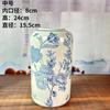 ¡Guau! Personalizado Nuevo Estilo Chino Azul y Blanco Porcelana Florero Adorno Cerámica Florero General Tarro Tarro de Almacenamiento Adorno Florero