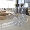 Reina del Arte Creativo Transparente Influencer Estilo Ins Sofá Fabricante Europeo Venta Directa Silla Individual Inflable Accesorios de Fotografía