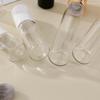 Fábrica em estoque 5ml rolo bola garrafa 2ml de vidro transparente cosméticos pequena essência óleo massagem creme para os olhos garrafa garrafa de contas