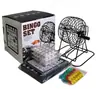 Máquina de Sorteio de Loteria Manual de Metal Grande Máquina de Sorteio de Bolas Seletora de Números Sorte Grande Mesa Giratória Seletor de Números de Bolas Coloridas
