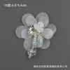 Caixa Nova Laço Pronto Decoração de Borla Costurada à Mão Flor Estéreo Flor para Sapato DIY Corsage Acessórios de Joalheria