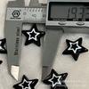 2023 todos os novos preto branco linha estrela de cinco pontas cartão 19mm japonês diy artesanal loja atacado fábrica vendas diretas